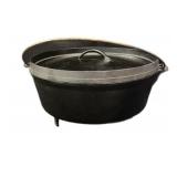 12 ï¿½ Footed Cast Iron Dutch Oven