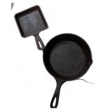 8 ï¿½ USA LODGE Cast Iron Skillet & 5.5 ï¿½ Lodge