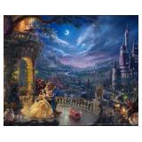 Disney Beauty & the Beast Dancing in the Moonlight