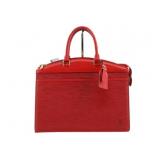 Louis Vuitton Epi Red Tote Bag