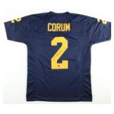 Autographed Blake Corum Jersey