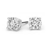 10kt Gold 3/4 ct Lab Diamond Stud Earrings