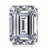 Emerald Cut 3.01 Carat VS2 Lab Diamond