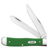 Case XX CA53390 Green Synthetic Trapper Knife