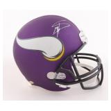 Autographed Stefon Diggs Vikings Helmet