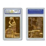 23K Gold Kobe Bryant Rookie Card