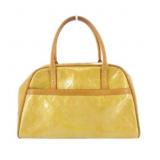 Louis Vuitton Vernis Jaune Tompkins Sq. Boston Bag