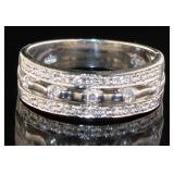 Platinum 1/3 ct Natural Diamond Ring