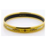 Hermes Emaille Bangle Bracelet