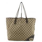 Gucci GG Canvas Tote Handbag