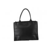 TORY BURCH Black Leather Shoulder Bag