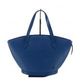 Louis Vuitton Blue Epi Saint-Jacques Handbag