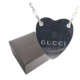 Gucci Heart Motif Necklace