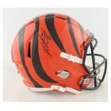 Autographed Joe Mixon Bengals Helmet