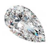 Pear Cut 5.01 Carat Lab Diamond