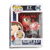 Autographed Elliott & E.T. Funko Pop