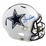 Autographed Tony Dorsett Cowboys Helmet