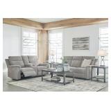 Ashley Barnsana Power Reclining Sofa & Love Seat