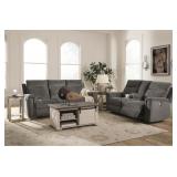 Ashley Barnsana Power Reclining Sofa & Love Seat