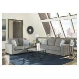 ASHLEY ALTARI ALLOY SOFA & LOVE SEAT