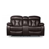 Home Elegance DBL Reclining Gilder Love Seat