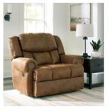 ASHLEY BOOTHBAY PLUSH 55" OVERSIZED RECLINER