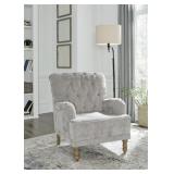 Ashley A3000200 Dinara Dove Gray Accent Chair