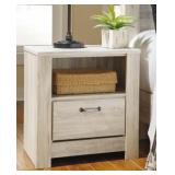 ASHLEY BELLABY FARMHOUSE WHITE NIGHTSTAND