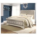 Queen Ashley Realyn Designer Sleigh Bed