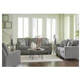 ASHLEY DELTONA GRAPHITE SOFA & LOVE SEAT