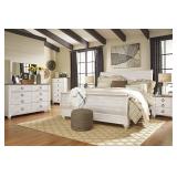 Queen Ashley B267 Willowton 5 pc Bedroom Suite