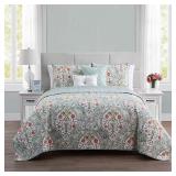 Queen Evangeline 5-Piece Quilt Set