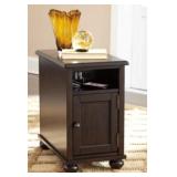 ASHLEY BARILONNI CHAIR SIDE TABLE