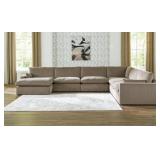 Ashley Sophie 6-PC Cocoa Sectional W Chaise Lounge