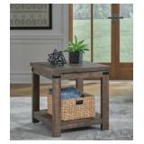 Ashley Hollum Rustic Brown End Table