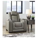 Ashley Backtrack Leather PWR Recliner