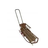 Antique Tiny Tot Convertible Wagon Sled