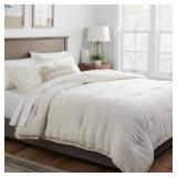 Threshold F/Queen Tassel Border Comforter & Shams