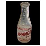 Kennedy Dairy Milk Bottle Huntington, W. Va
