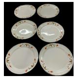 (8) Jewel Tea Autumn Leaf 9 ï¿½ Dinner Plates
