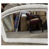 Wicker Mirror