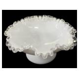 4 x 8 ï¿½ Fenton Silver Crest Bowl