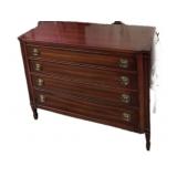 Mahogany Dresser & Mirror.