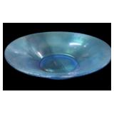 Imperial Blue Stretch Glass Bowl
