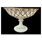 Pair Vintage Porcelain Fruit Bowl