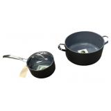 Thermolon Green Pan Cooker & Cooker wï¿½ Lid