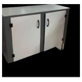 Grey & White Cabinet Base