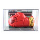 Autographed Mike Tyson Boxing Glove Display