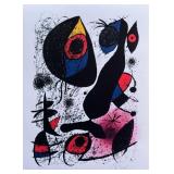 Joan Miro A La Encre I Limited Edition Lithograph