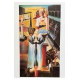 Dali INVISIBLE MAN Limited Edition Lithograph